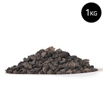 마이플랜트 화산사블랙 1kg 소포장, 5호(30-50mm)