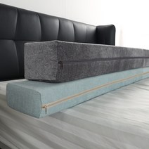 국내생산 페브릭 침대틈새쿠션 침대사이쿠션 대형, 200cm x 20cm, 15cm