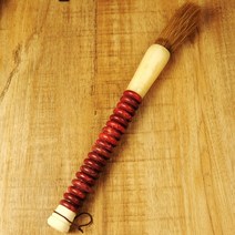 문방사우 필방 바림 붓 인테리어 디자인 커피 테이블 데코 골동품 홈 데코 옥 서예, 빨간색, m