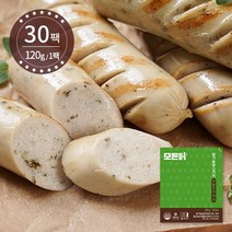 모든닭 닭가슴살 소시지 이탈리안 허브 120g 30팩 매력적인 은은함 1등급 국내산 위생안전관리 생산라인, 10팩