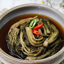 종말이 곽진영 여수돌산 갓피클김치 1kg 3kg, 1개