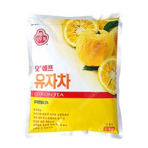 자판기용 율무차 홍차 /오뚜기 오쉐프 유자차 1kg