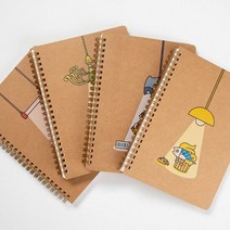 회원 수첩 관리 업무 필기 스프링 미니 노트, GGODEUNGOONEPOINT
