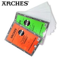 캔손 아르쉬 브라이트화이트 순백색 300g A4 A5 낱장팩 수채화지 / 옵션선택, A5 5매(중목)