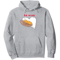 산리오 후드티 Gudetama Be Mine Sausage & Eggs 발렌타인 풀오버 후디 130702