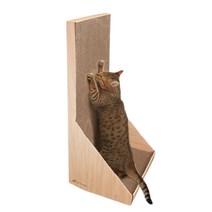 가리가리 월 고양이 스크래쳐, 베이지, 3개