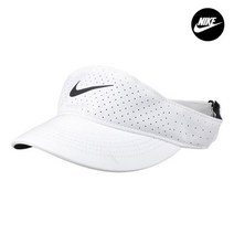 나이키 우먼스 코트 어드벤티지 여성 테니스 썬캡 모자 썬바이저 CQ9334-100, CQ9334-100/ONE