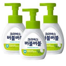 버블버블 핸드워시 힐링그린 용기형 250ml x 3개