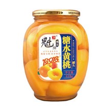 천미방 중국식품 중국간식 황도 통조림
