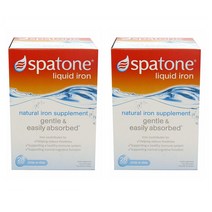 Spatone Natural Liquid Iron 스파톤 액상 철분제 내추럴 리퀴드 아이언 28개 2팩