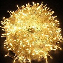 캠핑오징어등 스트링라이트 오징어등 야외 3m 4m 10m 20m 50m LED String Lights Christmas Garland Fairy Light Outdoor Wate, 웜 화이트+10M 100leds AC220