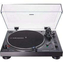 Audio-Technica 턴테이블 AT-LP120XBT-USB-BK 다이렉트 드라이브 블랙, 기본