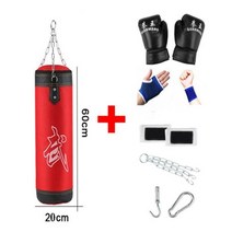 복싱샌드백 boxing bag 휘트니스 홈 휘트니스 후크 교수형 킥 펀칭 훈련 싸움 가라테 펀치 무에타이 샌드 백, 1-60cm 8 세트 어린이