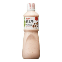 큐피 명란 드레싱 샐러드 에피타이저 요리 소스 1L 업무용 가게용 대용량, 단일상품개, 기본g, 기본ml