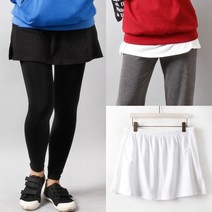 강물처럼 빅사이즈사랑해요 3094L106 코디 레이어드 치마 WW (7125678)