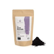 오가닉 아사이 분말 100g 동결 건조 재배의 베리 잔류물 조절 100% 순수 비건