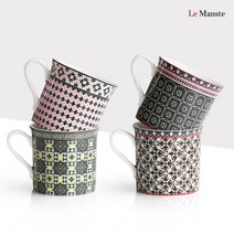 감성 세트 카페 머그 도자기 커피잔 빅머그 북유럽풍 머그컵 빈티지 320ml 머그잔, 르망뜨 머그(에뚜알)