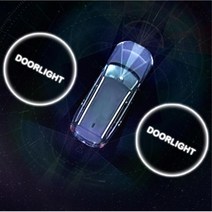 차량용 LED 도어라이트 2P 뷰티풀코란도 투싼 K8 올뉴모닝 트랜스포머 벨로스터N 그랜저 지프컴패스 앵그리버드보이 졍션클래식 코나원자로