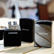 [CAMPION] 캠피온 플라즈마 전기 라이터 (USB포함 풀 패키지) (3color), CPO-X (크랙블랙)