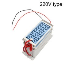 산소 발생기 휘산기 가정용 고체 휴대용 110V 220V 오존 20g 탈취제 소독 물 공기 청정기 세라믹 플레이트 냄새 클리너 필터, [01] 220V Ceramic plate