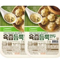 풀무원 육즙 듬뿍 만두 150gx3 고기만두 냉동만두, 2개