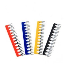 전선 커넥터 1pcs tb 연결 스트립 결합 단락 회로 조각 15a 25a 터미널 스트립 y 형 구리 차단기 버스 바 연결, 12시