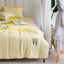 [포움] 신소재 스노우 리플 시원한 여름침구세트