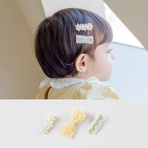 [해피프린스]슈앤 아기 헤어핀set
