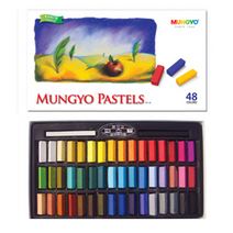 문교 사각파스텔, 48색, 7개