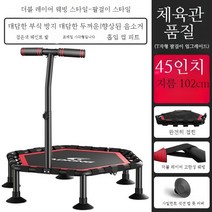 트램폴린 가정용 실내 점핑 머신 헬스 트램펄린 홈트레이닝 기구 방방 실내 운동피트니스, 2