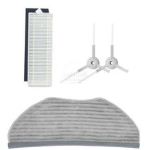 Xiaomi mijia g1 mjstg1 mi 로봇 진공 걸레 필수 액세서리 xiomi xaomi 걸레 천 hepa 필터 메인 브러시 예비 부품, 키트 1