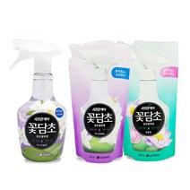 샤프란케어 꽃담초 섬유탈취제 쟈스민향/연꽃향 정전기방지, 연꽃향_리필, 연꽃향_리필
