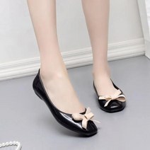 여성 플랫 신발에 귀여운 가벼운 무게 블랙 슬립 레이디 캐주얼 보우 타이 편안한 신발 멋진 봄 여름 G377