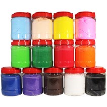 [문구조아] 대한 칼라클레이 버켓 500g 컬러클레이 미술놀이 황토, 2개