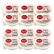 햇반 210g 6개 + 흑미밥 210g 6개, 2세트
