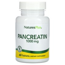 판크레아틴 1000mg 60정 - 네이쳐스플러스 353276, 1개