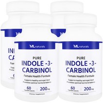 [미국빠른직구] 신제품 마이라이프 내추럴스 인돌-3- 카비놀 200mg 60정 4병, 4개
