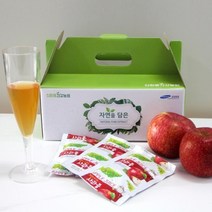 룰루네상점 황파 사과즙 100ml 30포 생사과즙 100% 건강즙 사과주스