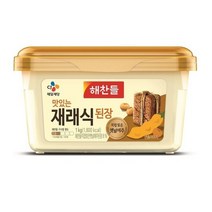 해찬들 재래식 된장, 1kg, 2개