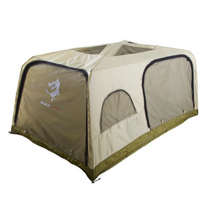 울프라운치 SUV 카니발 차박텐트 XL, 라이트 카키, 2인용