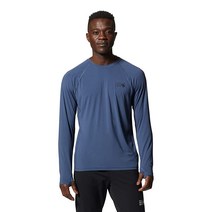 Mountain Hardwear 남성용 스탠다드 크레이터 레이크 긴소매 크루 데저트 레드 M 마운틴하드웨어