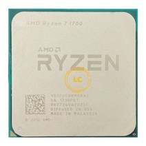 AMD Ryzen 7 1700 R7 1700 3.0 GHz 여덟 코어 Sixteen 스레드 CPU 프로세서 YD1700BBM88AE 소켓 AM4, 한개옵션0