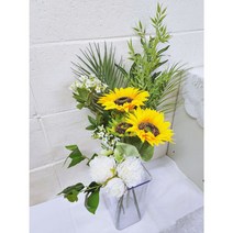 사각투명꽃통 소 24cm//사각꽃통 투명 물통