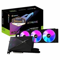 GIGABYTE GIGABYTE AORUS 지포스 RTX 4080 Xtreme 워터포스 D6X 16GB 피씨디렉트