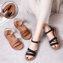 여자 휴양지 바캉스 원피스 캐주얼 패션 데일리 샌들 - 2023968EA