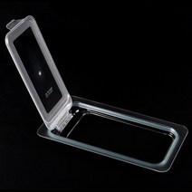 PC 밧드 1/3 투명 보관 용기 바트 반찬통 냉장고정리