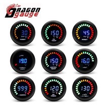 타코메타 rpm측정기 드래곤 게이지 52mm 타코미터 전압계 부스트 진공 공연비 oil, 배기 온도계