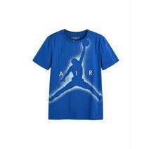 플레이키즈프로플라잇에센셜점프맨반팔티셔츠N232TS322PBL23년여름신상