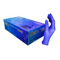 나노가드 블루 니트릴 장갑 M 100매 (당일 발송)