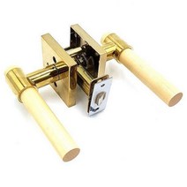 우드 레버락 방문손잡이 욕실용 우드도어손잡이 화장실문고리 욕실손잡이